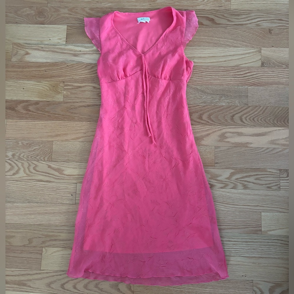 Elegant Pink Cocktail Dress